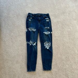 american eagle curvy high rise jegging